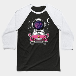 Astronaut Car Evergrow Crypto EGC Coin To The Moon Crypto Token Cryptocurrency Wallet Birthday Gift For Men Women Kids Baseball T-Shirt